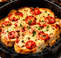 Pizza de pan